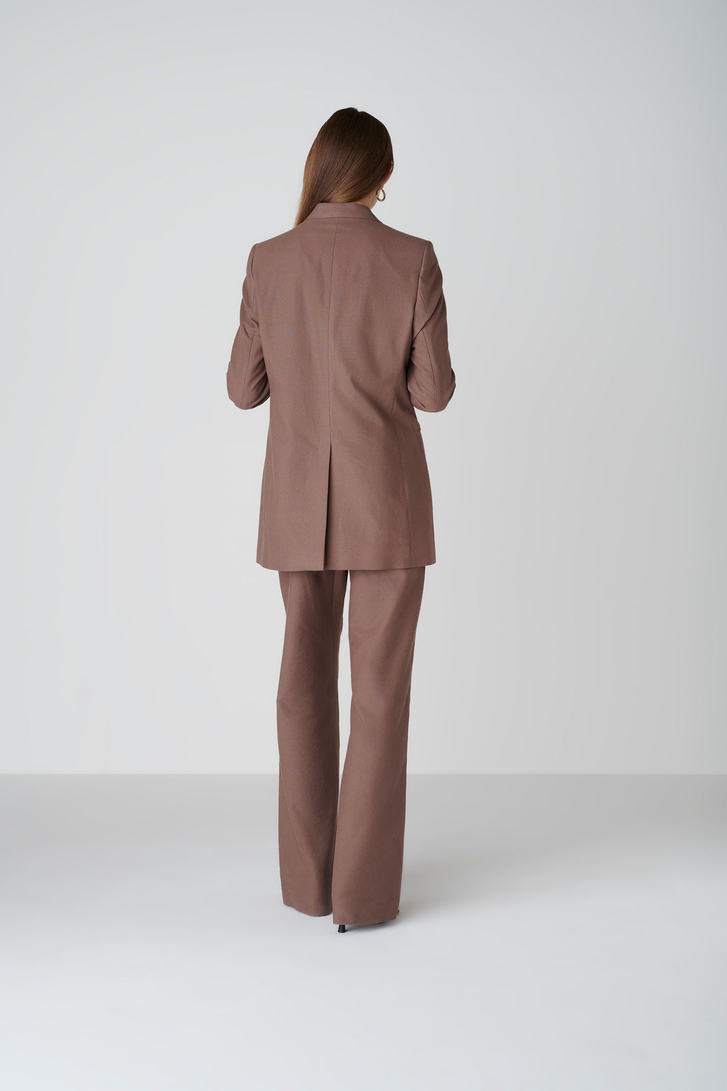 JANNE Blazer - Chocolate Brown