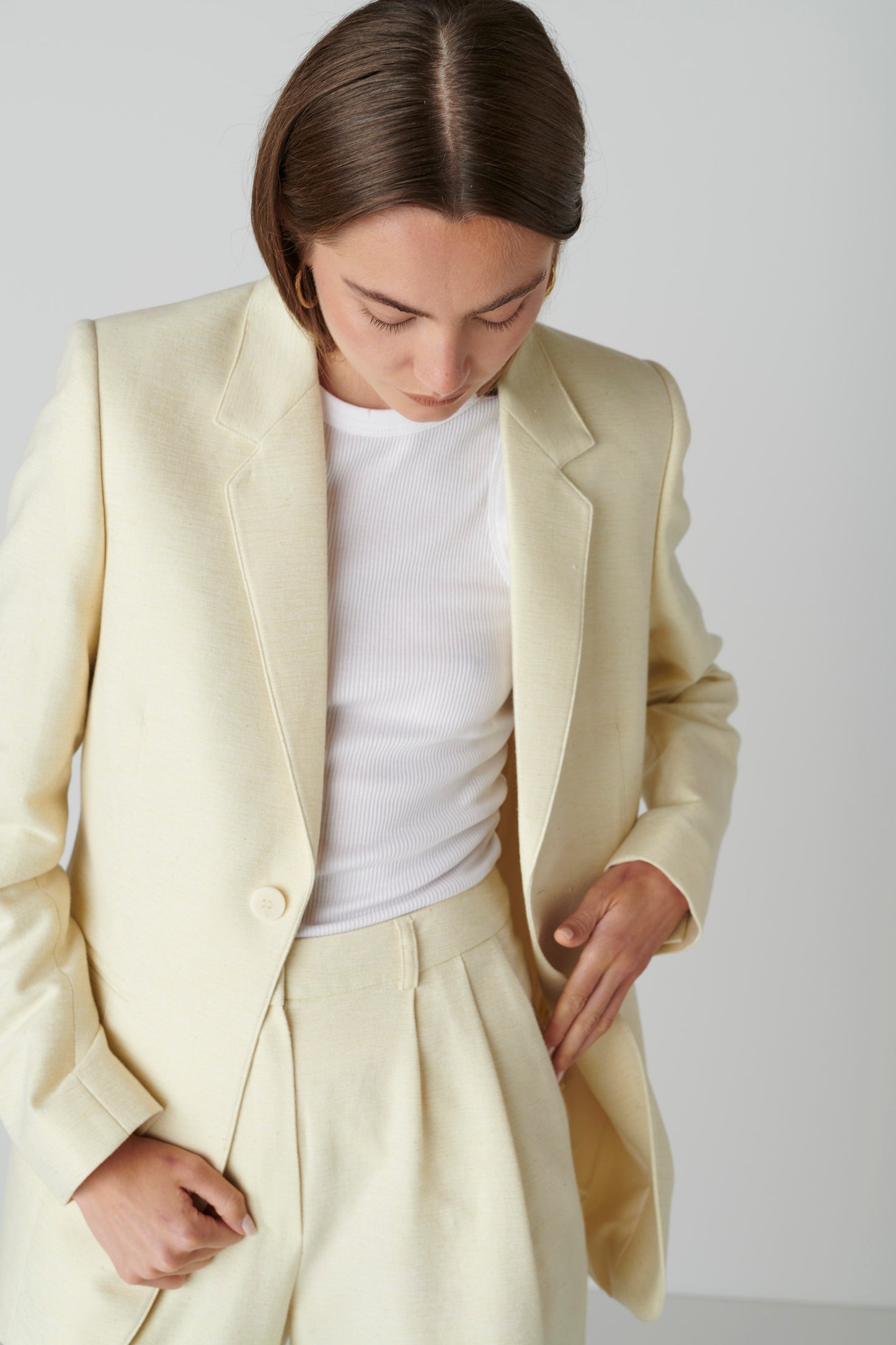 JANNE Blazer - Creme