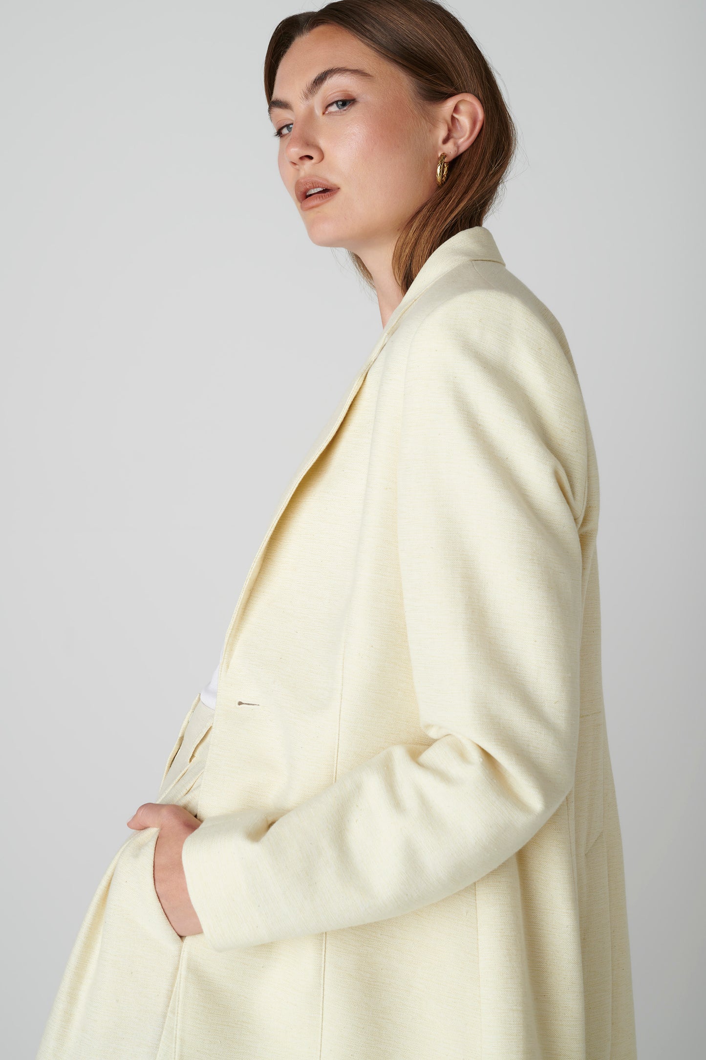 JANNE Blazer - Creme