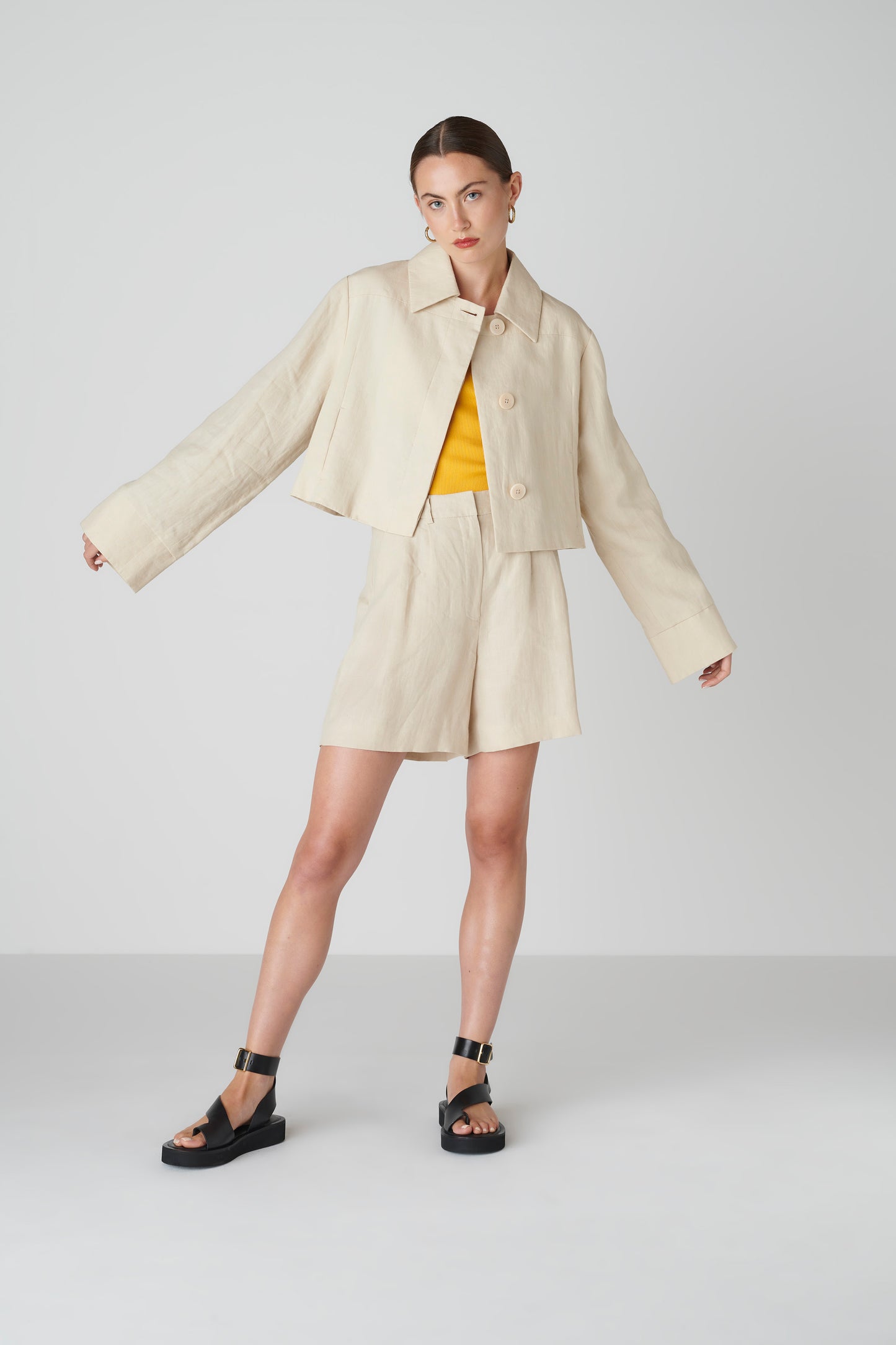 JUNE Blazer Creme