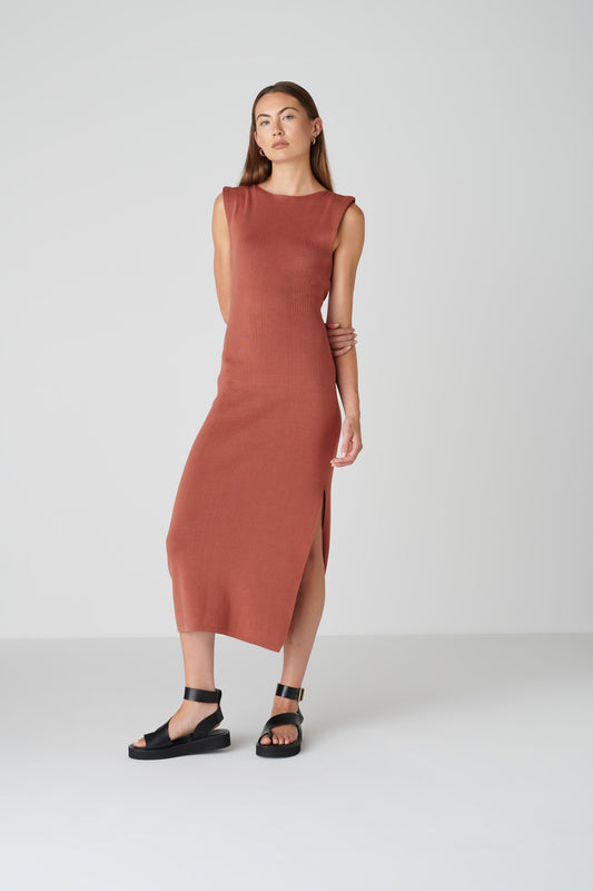 Kleid ANNA Terracotta