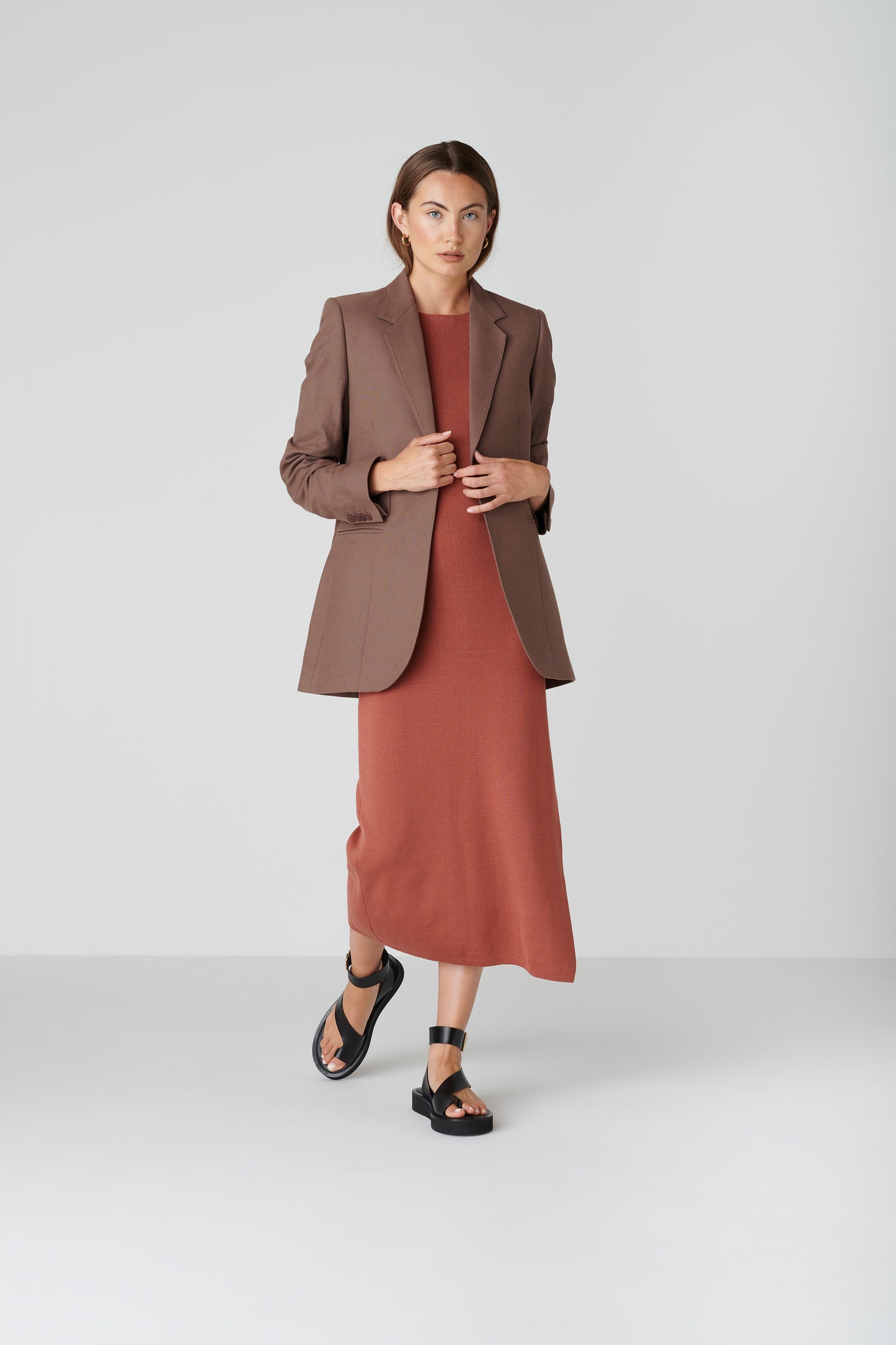 Kleid ANNA Terracotta