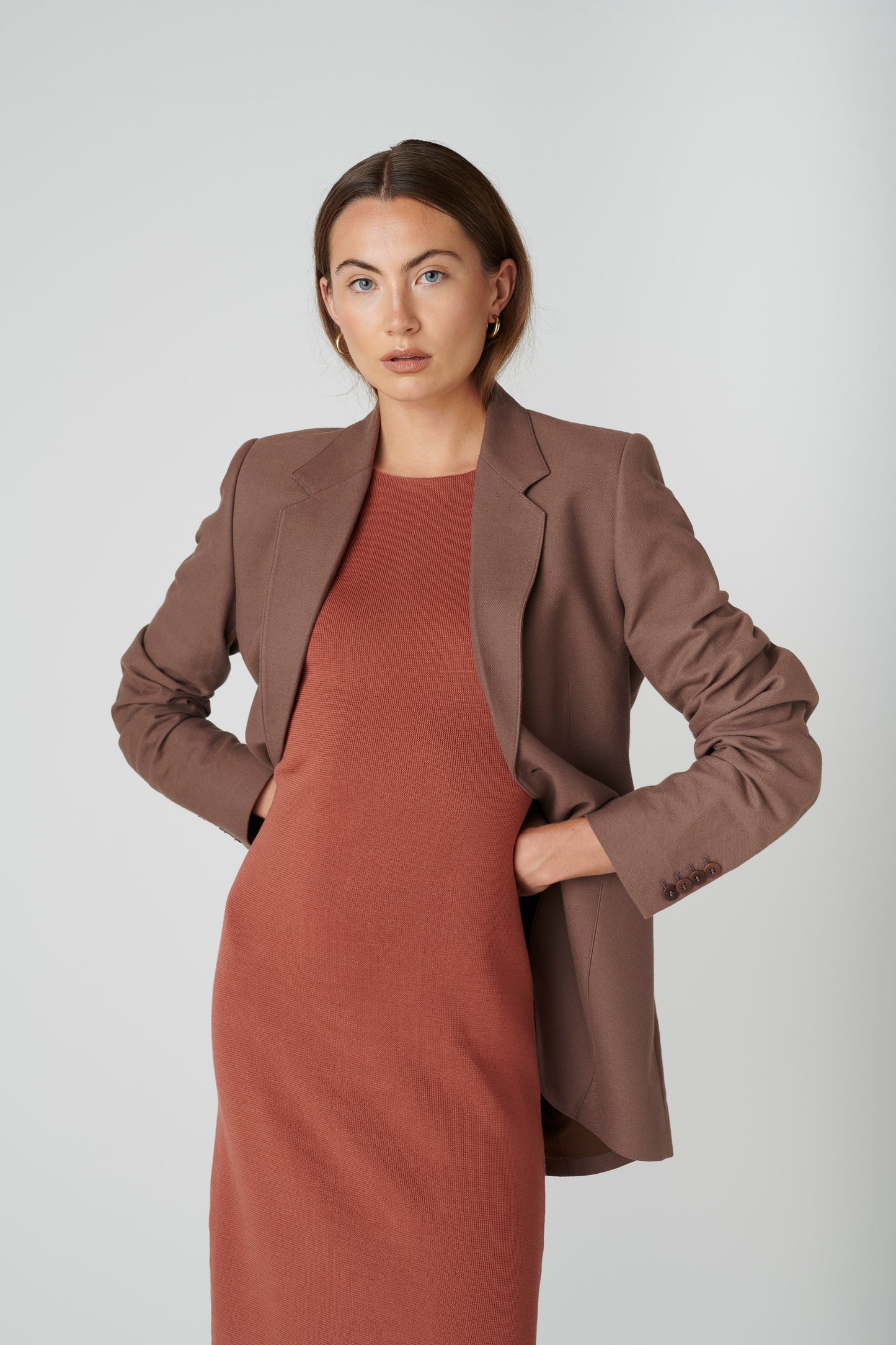 Kleid ANNA Terracotta