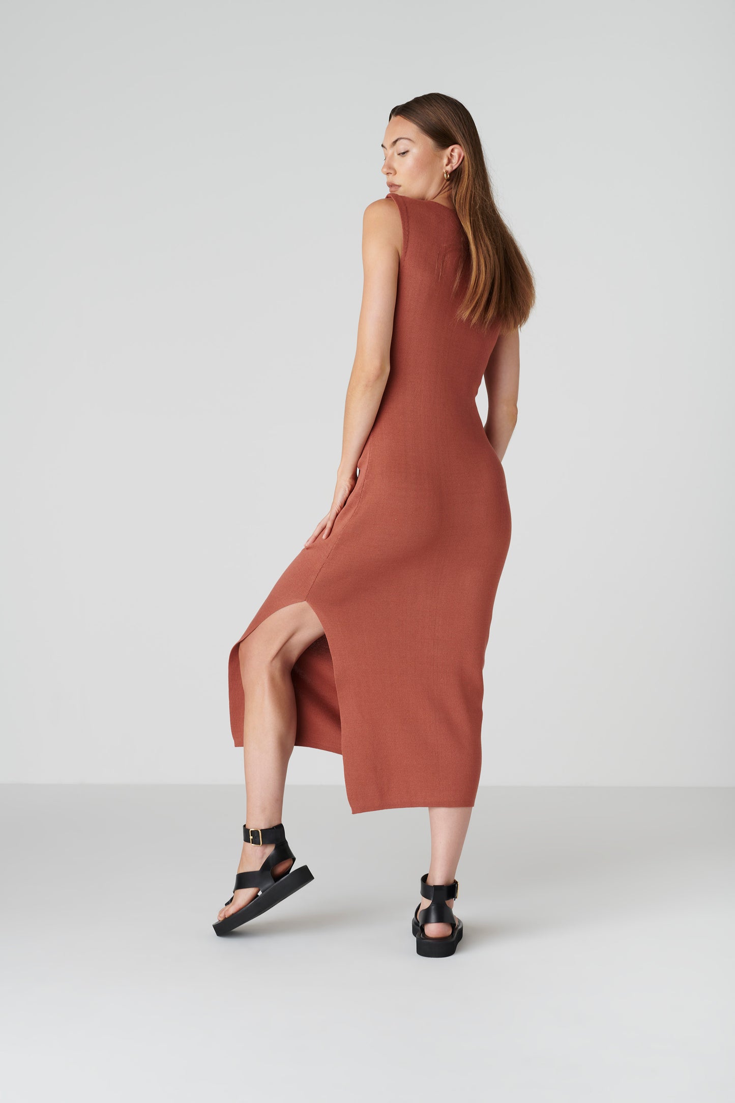 Kleid ANNA Terracotta