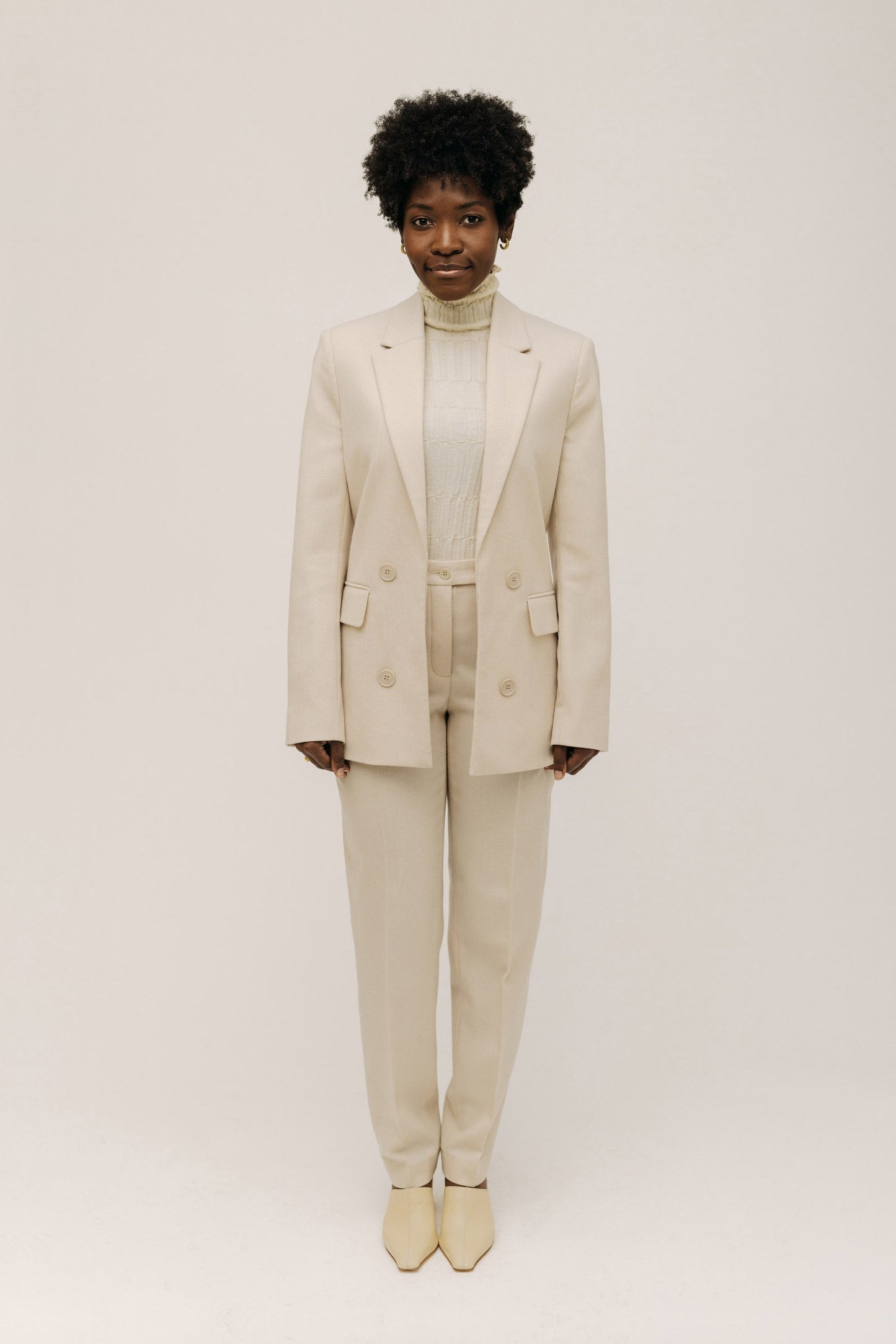 LOTTA Blazer - Wool Creme